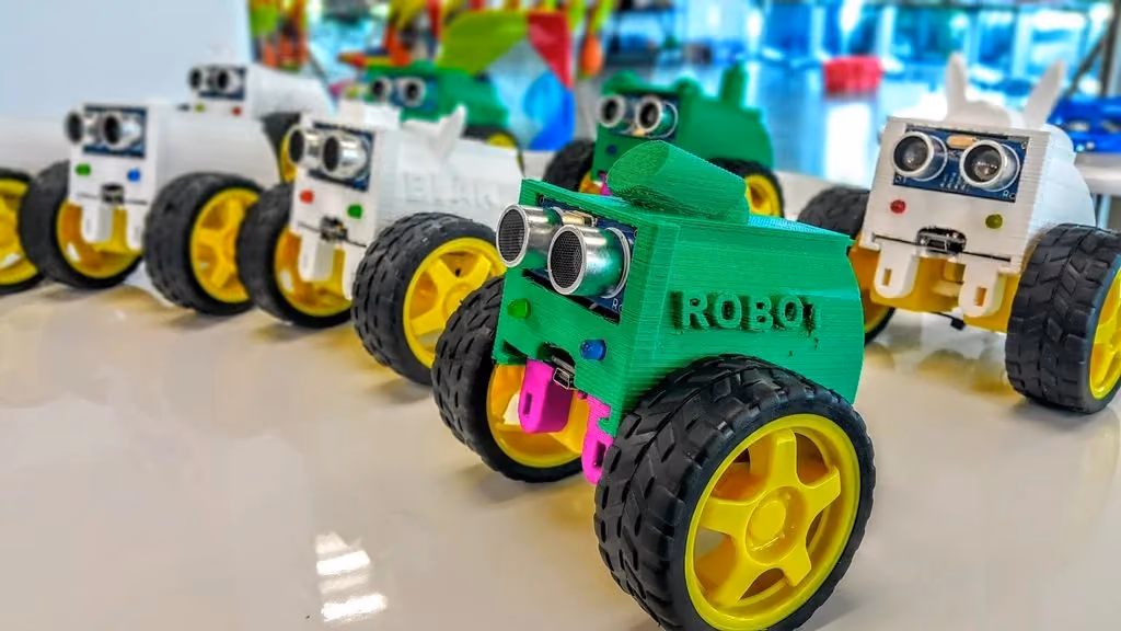 ROBO robotics kit — build photo 3