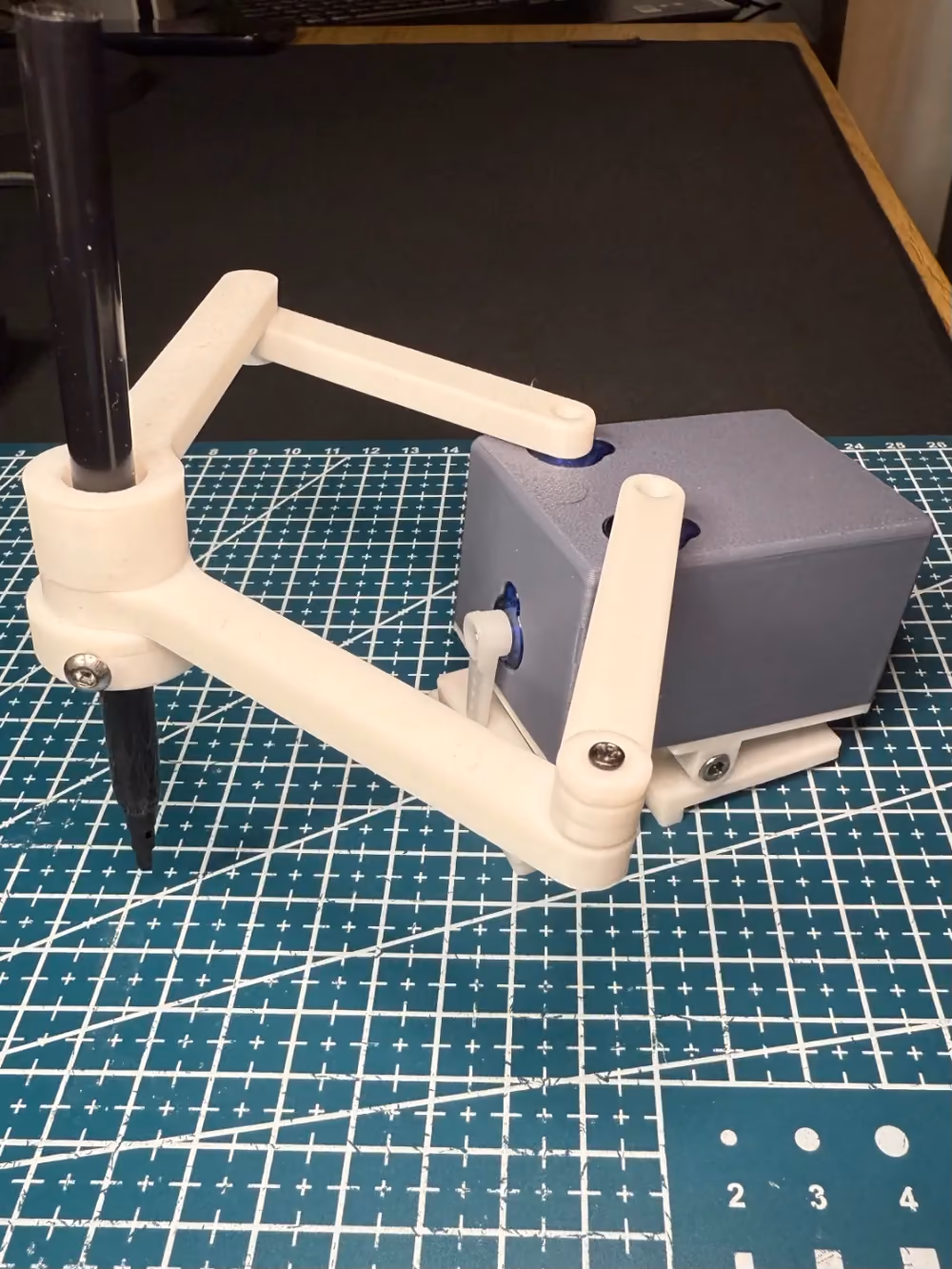 SCARA robotics kit — build photo 1