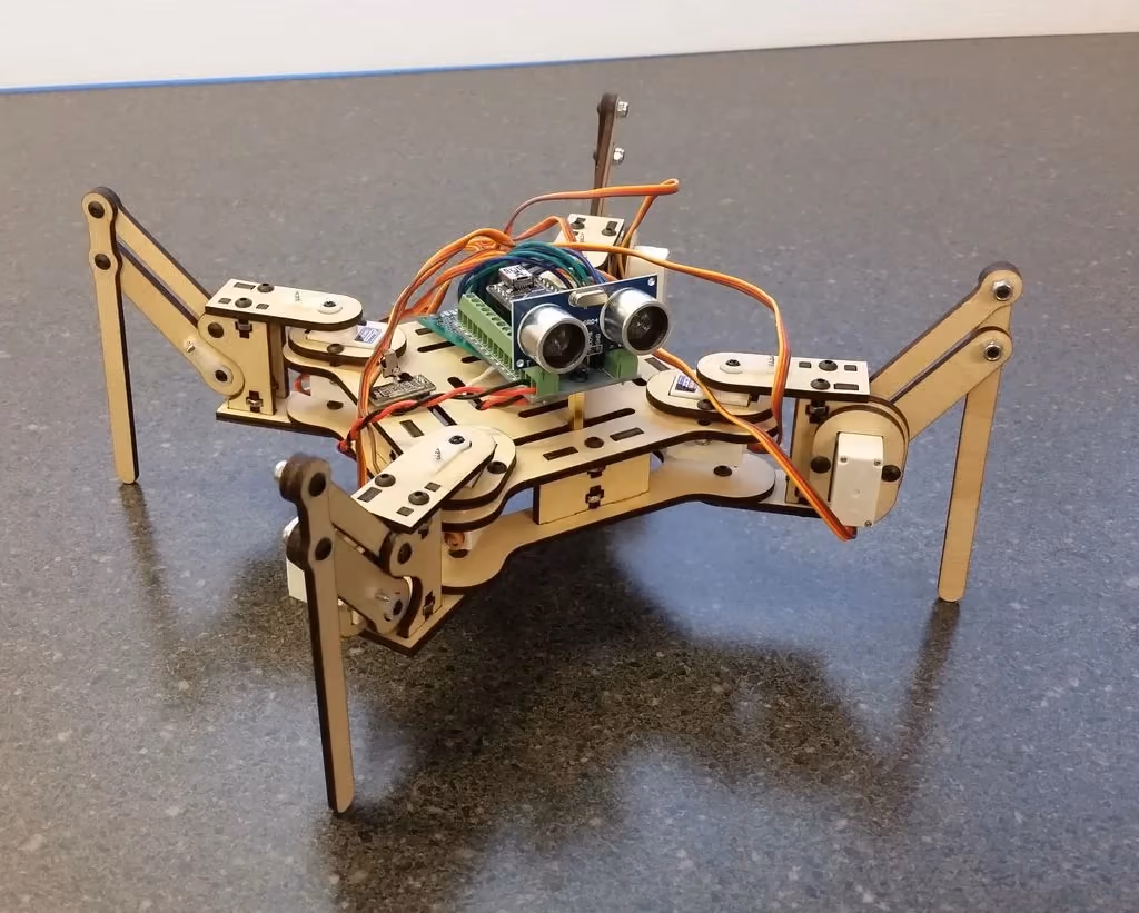 SPIDER robotics kit — build photo 1