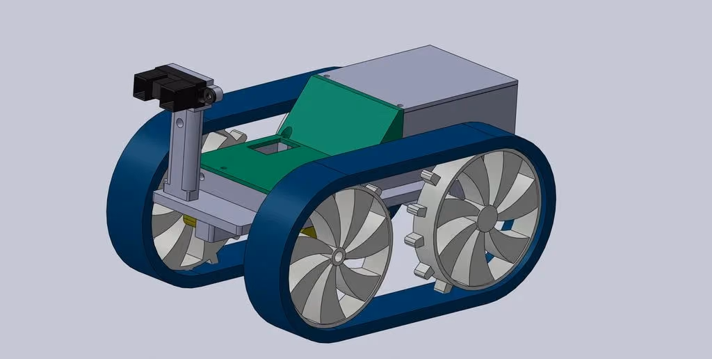TRACKROVER robotics kit — build photo 1